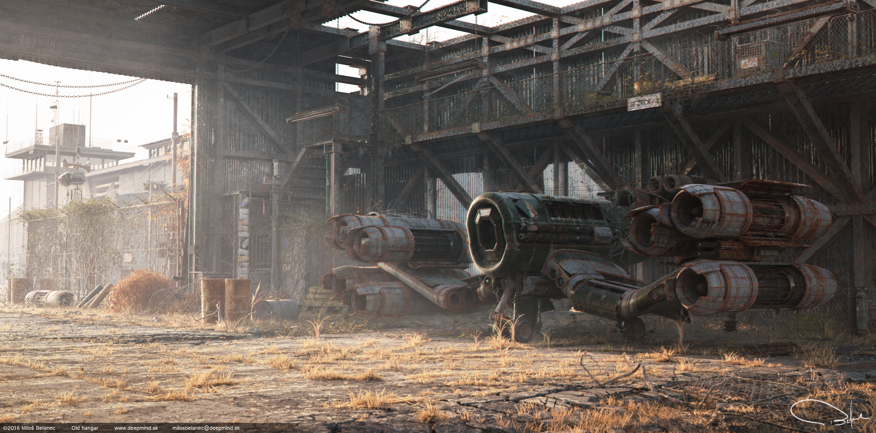 Old hangar